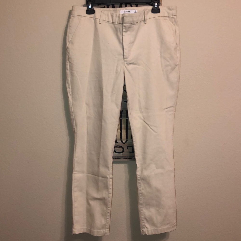 Cream Trousers